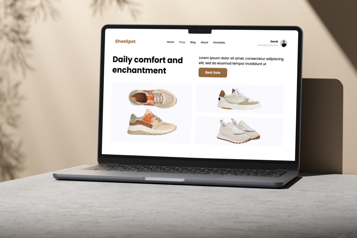 ShoeSpot - Shoe Store Landing Page V2