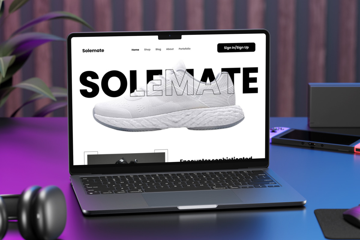 Solemate - Shoe Store Landing Page V1 Solemate - Shoe Store Landing Page V1