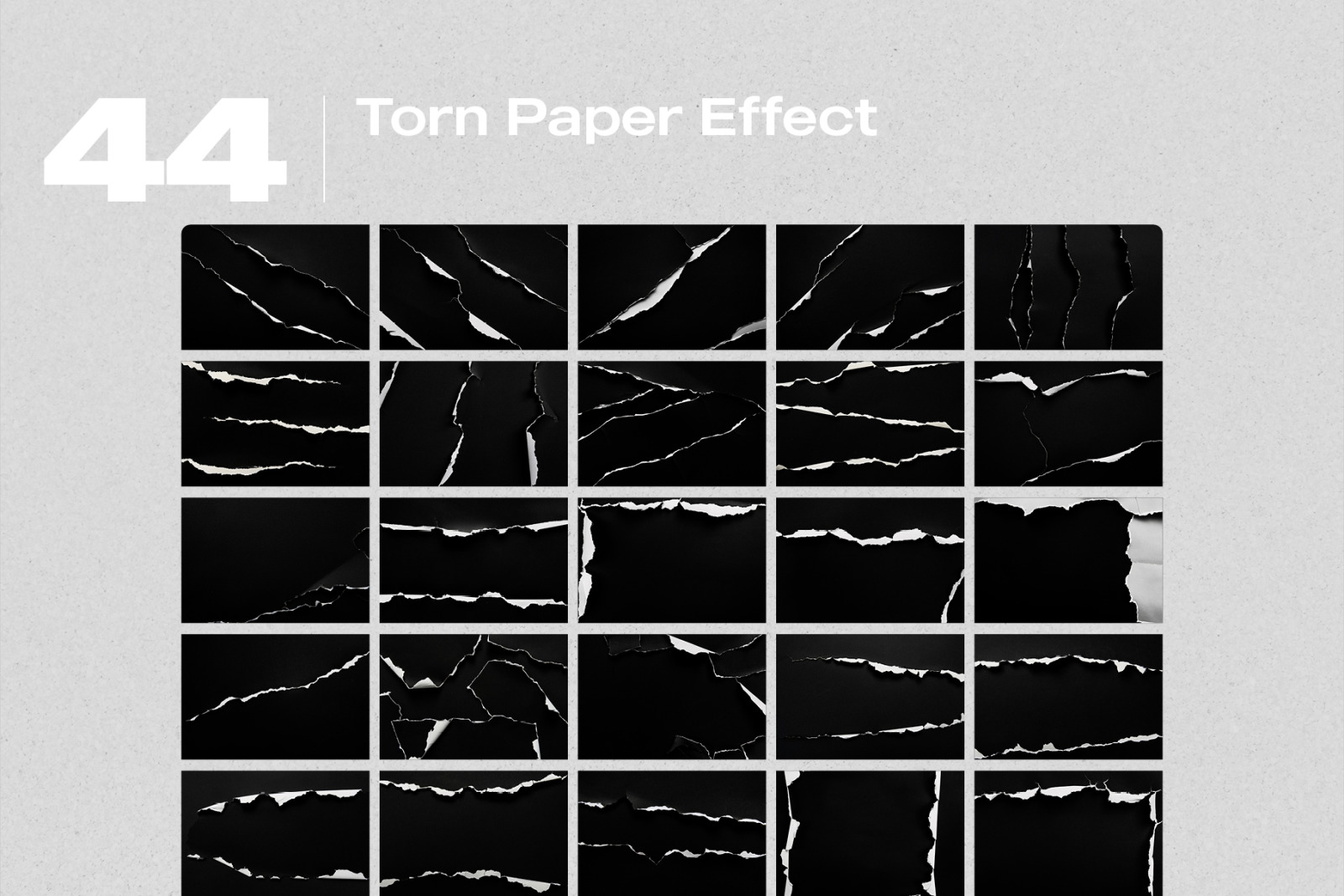 44 Torn Paper Effect Photo Overlays 44 Torn Paper Effect Photo Overlays