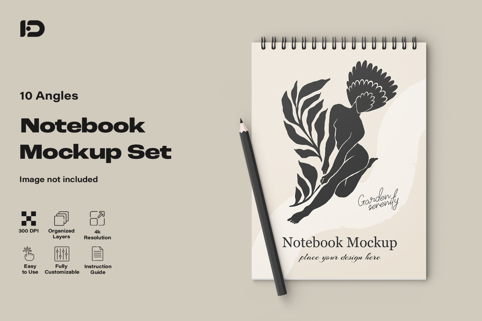 Notebook Mockup Set Notebook Mockup Set