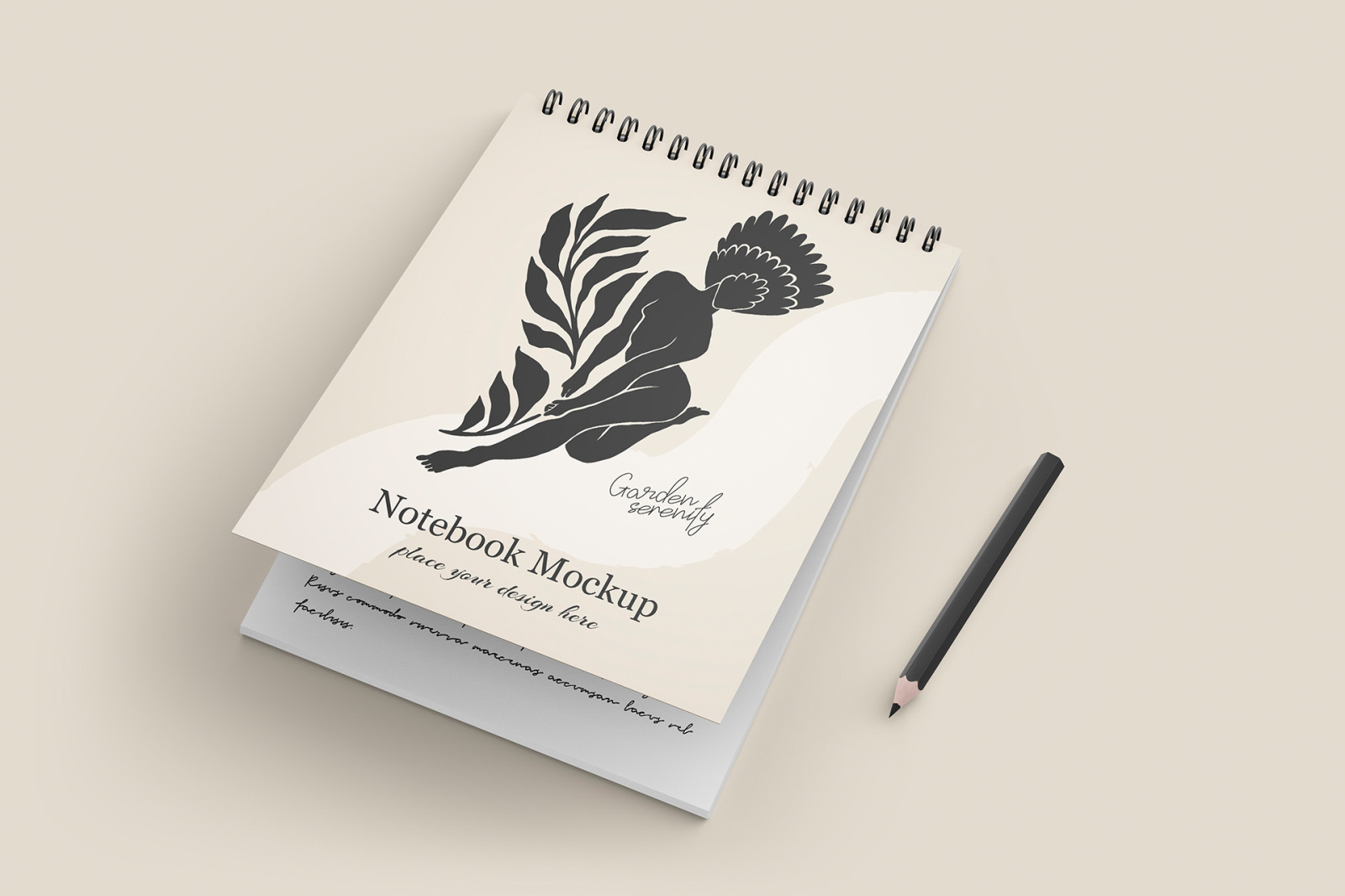 Notebook Mockup Set Notebook Mockup Set