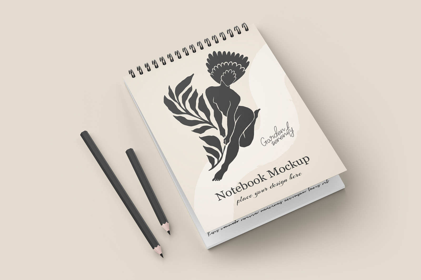 Notebook Mockup Set Notebook Mockup Set