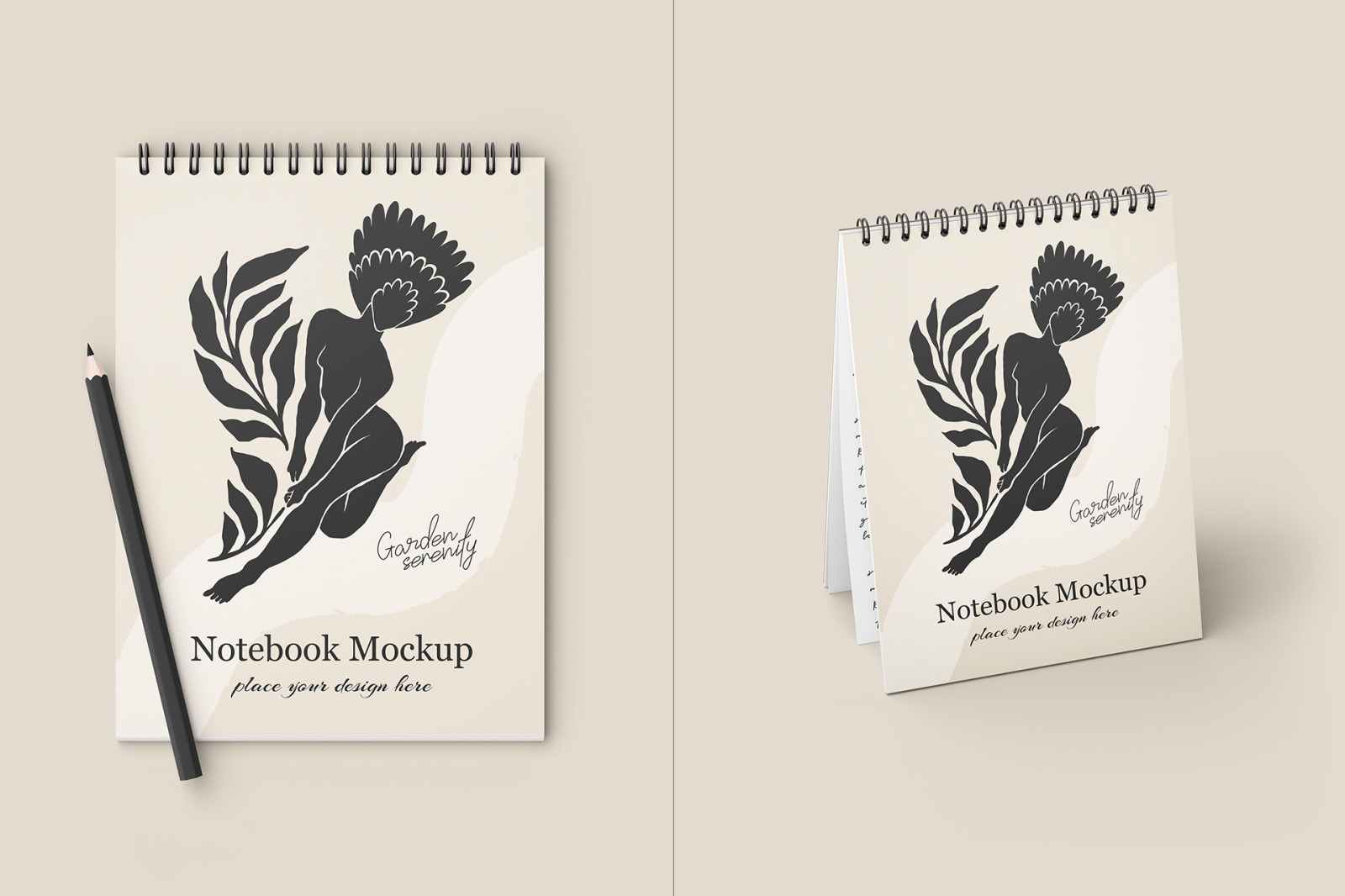 Notebook Mockup Set Notebook Mockup Set