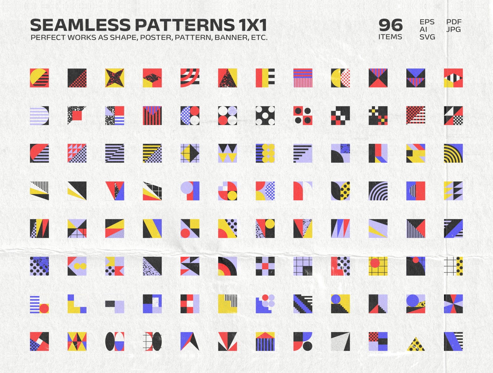 318 Shapes Patterns Posters Part 1