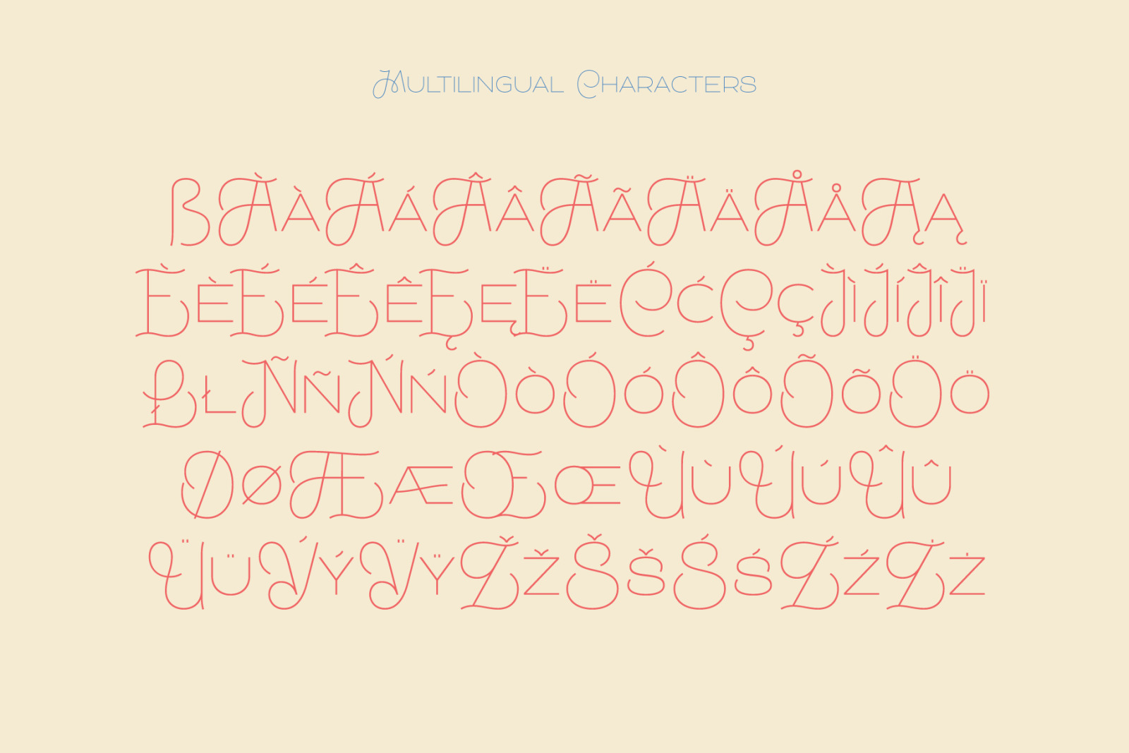 Mirriam — Modern Thin Typeface Mirriam — Modern Thin Typeface