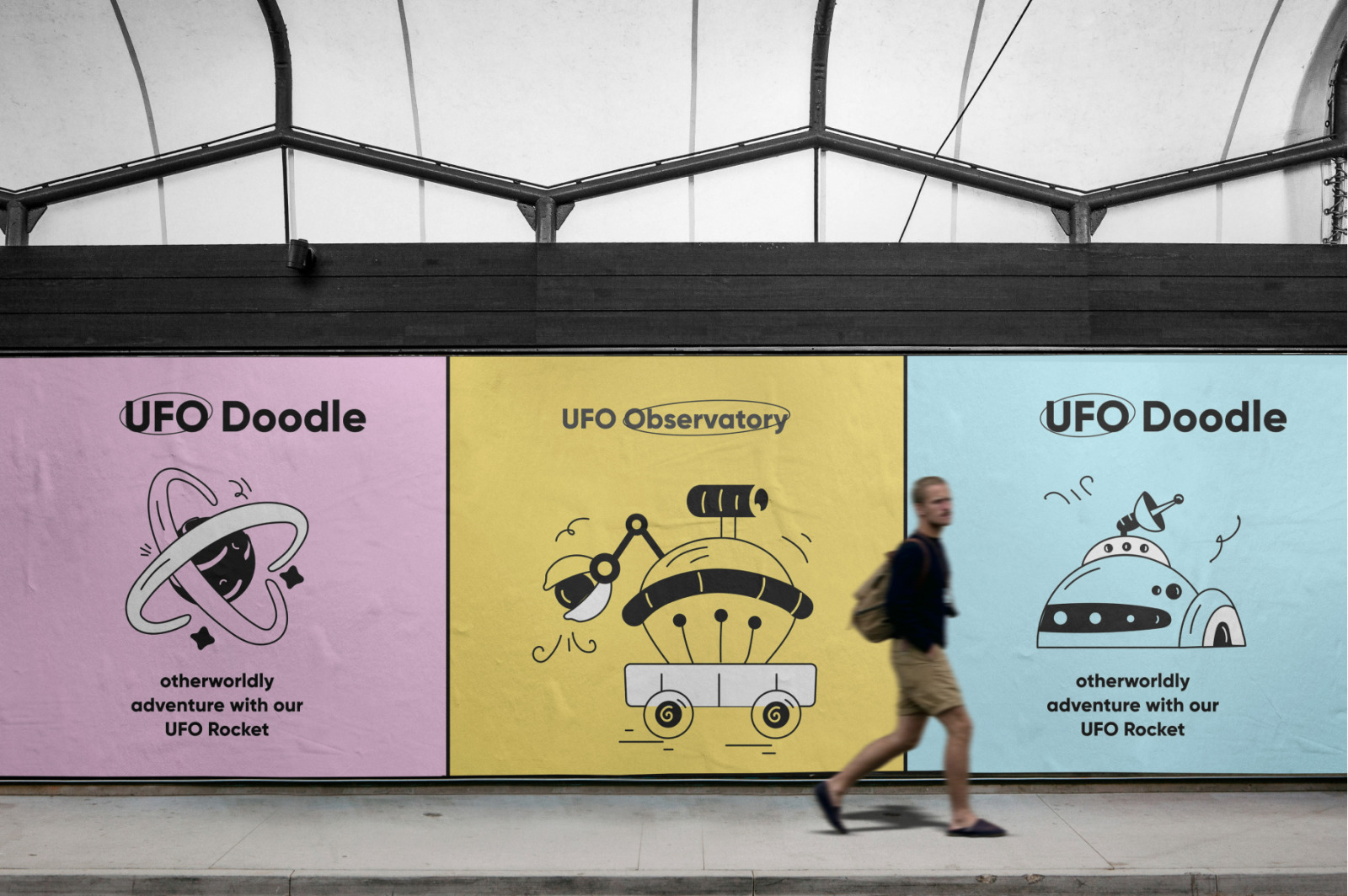 UFO Doodle Icons UFO Doodle Icons