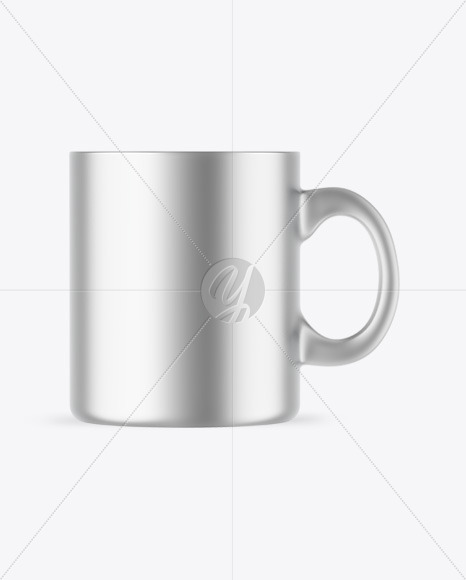 Matte Metallic Mug Mockup