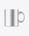 Matte Metallic Mug Mockup