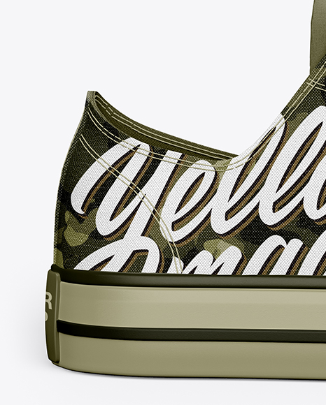 Sneaker Mockup - Right Side View