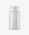 Glossy Pills Bottle Mockup Glossy Pills Bottle Mockup