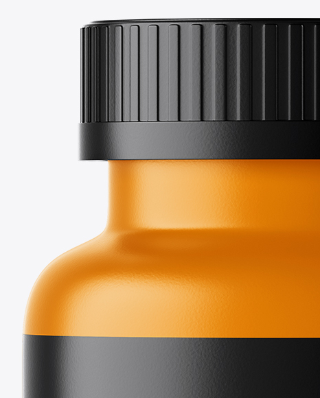 Matte Pills Bottle Mockup Matte Pills Bottle Mockup