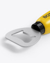 Bottle Opener Mockup - Half Side View