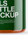 Orange Pills Bottle Mockup