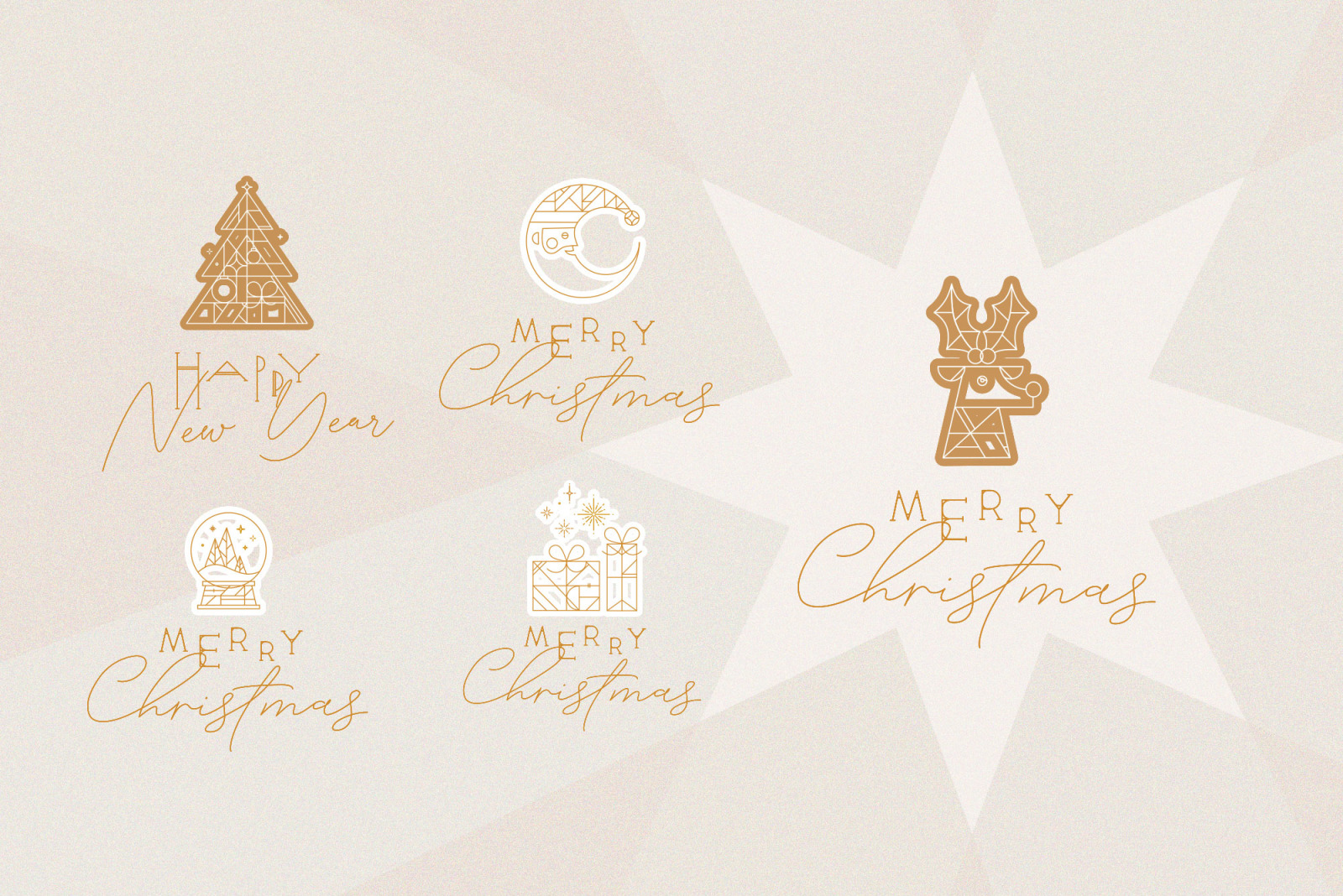 New Year Art Deco New Year Art Deco