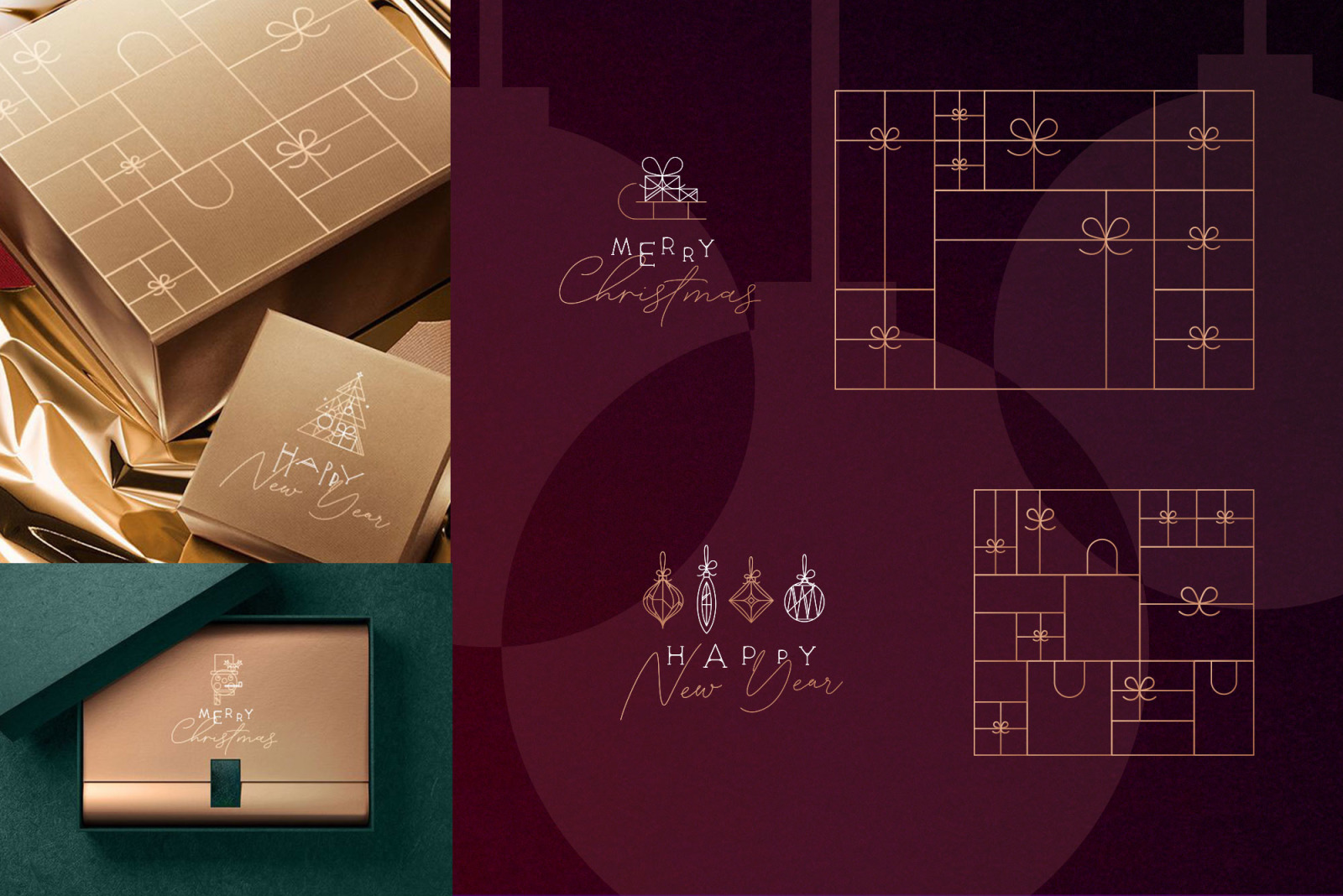 New Year Art Deco New Year Art Deco