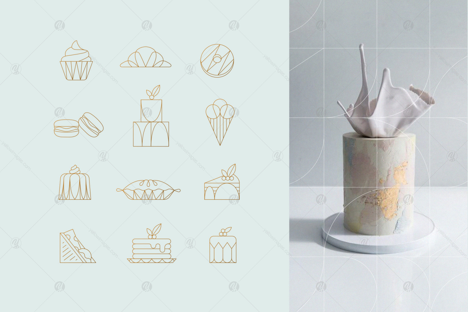 Desserts Art Deco Desserts Art Deco