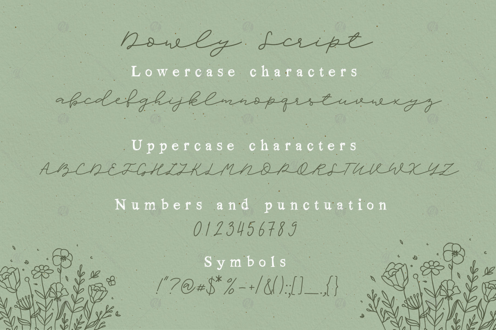 Dowly Font