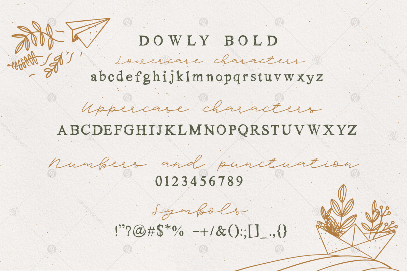 Dowly Font Dowly Font