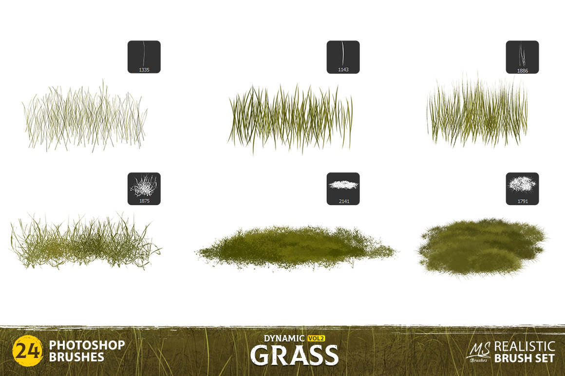 Grass Brushes VOL2 Grass Brushes VOL2