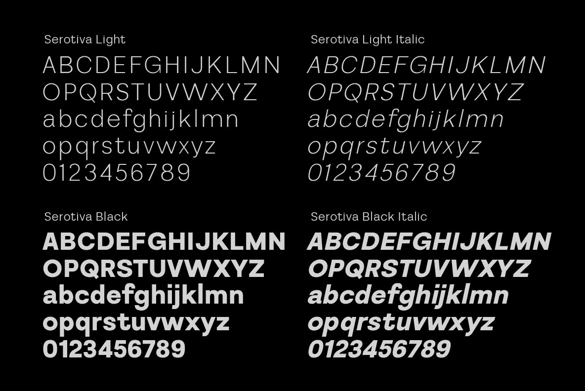 Serotiva Sans Serif Family Serotiva Sans Serif Family