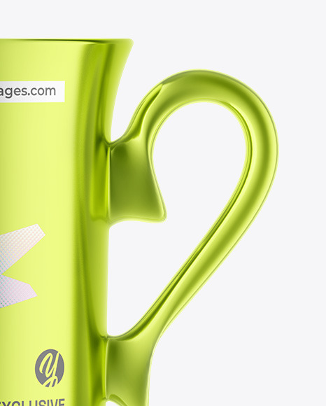 Metallic Mug Mockup