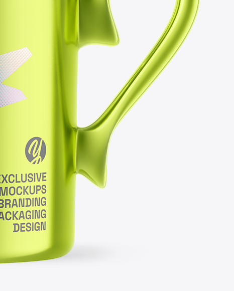 Metallic Mug Mockup