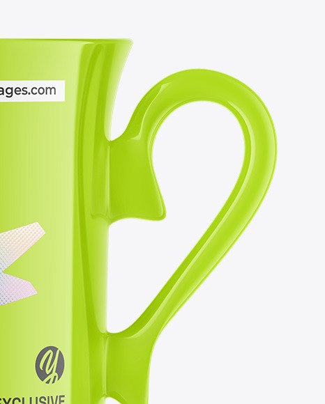 Glossy Mug Mockup