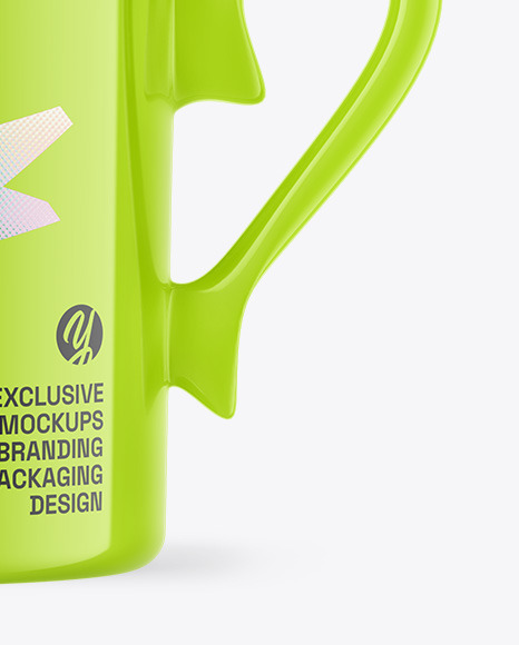 Glossy Mug Mockup