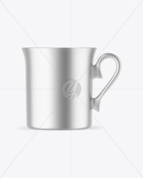 Matte Metallic Mug Mockup