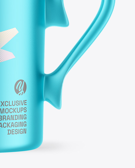 Matte Metallic Mug Mockup