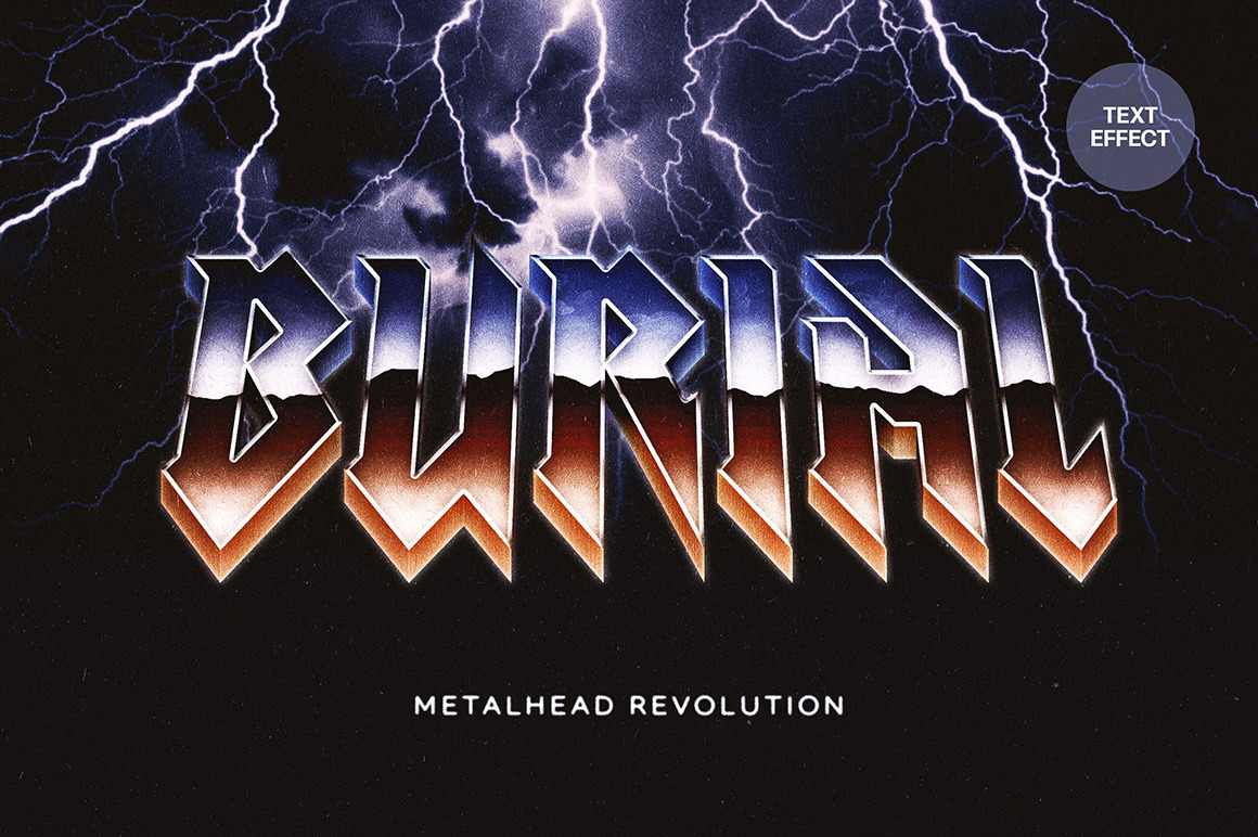 Metalhead Text Effect Metalhead Text Effect