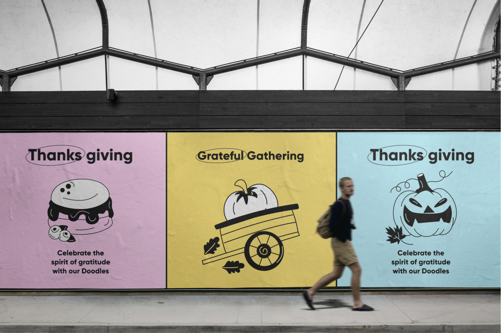 Animated Thanksgiving Doodle Icons Animated Thanksgiving Doodle Icons