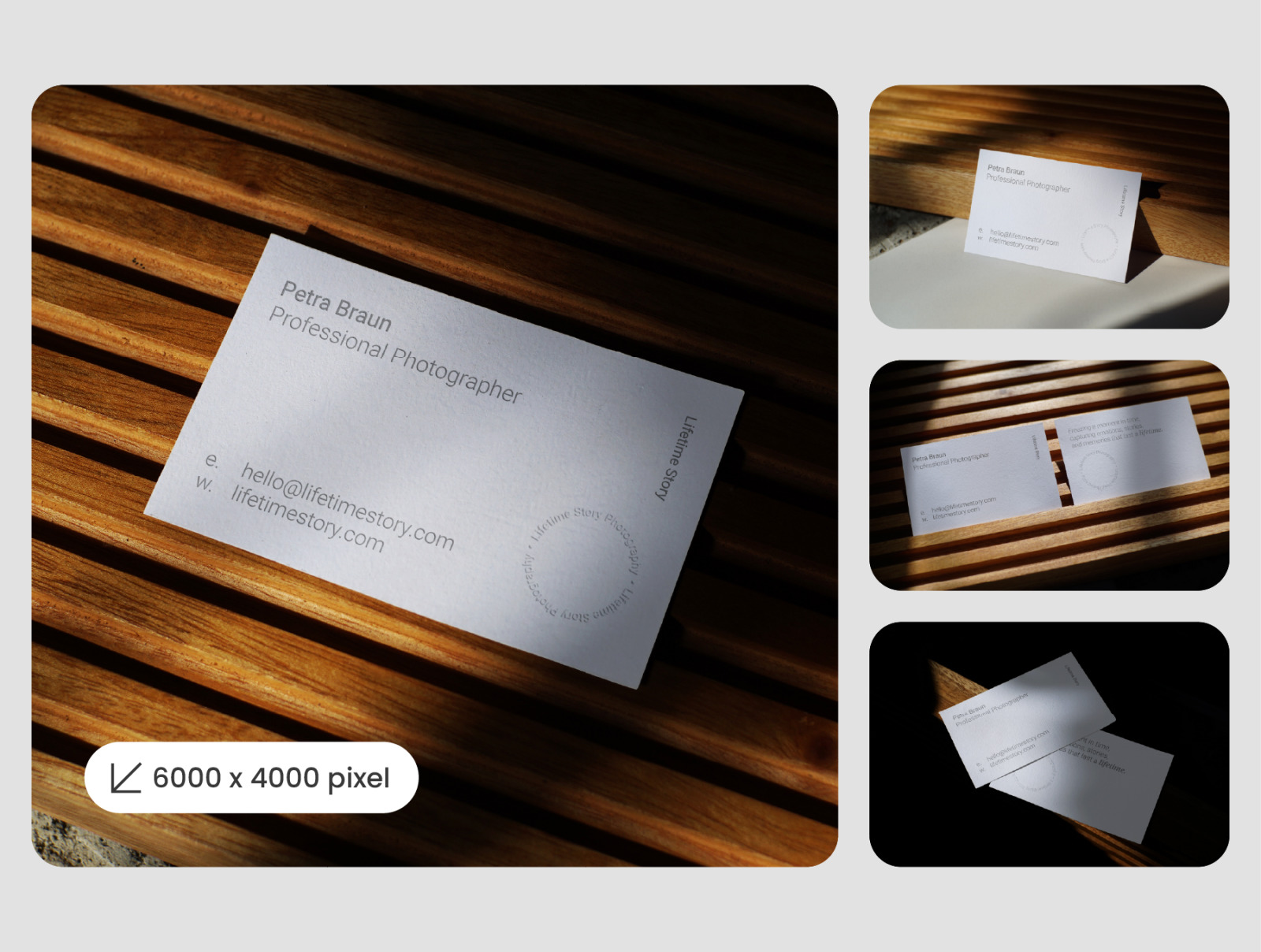 Business Card Mockup Set Business Card Mockup Set