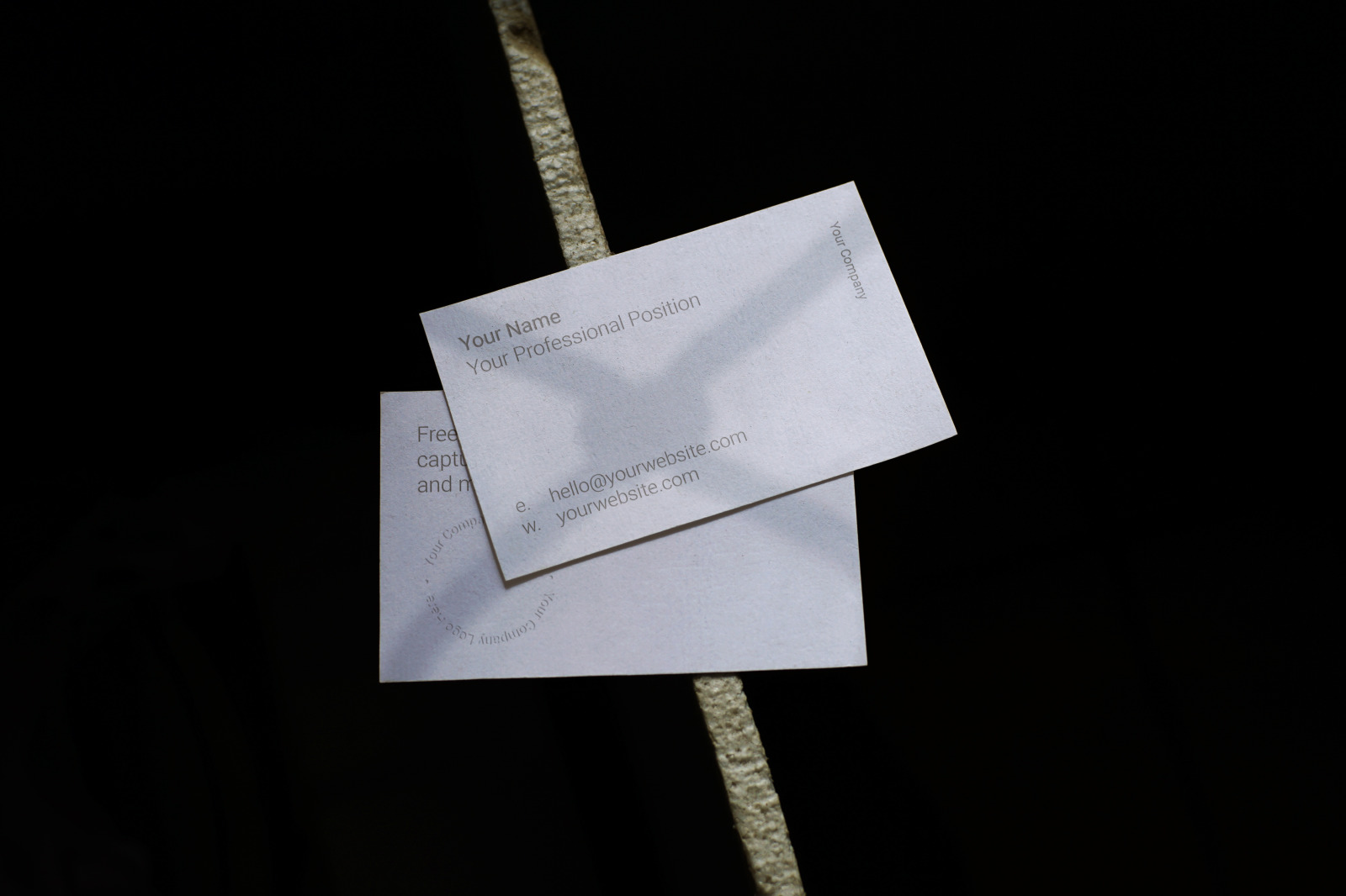 Business Card Mockup Set Business Card Mockup Set