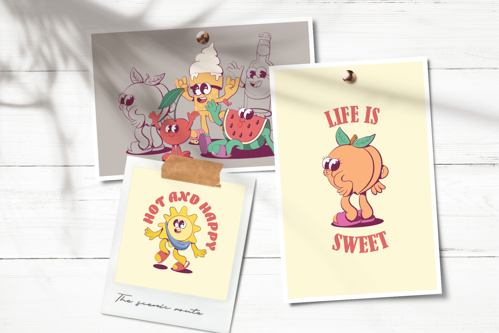 Groovy Summer Mascots