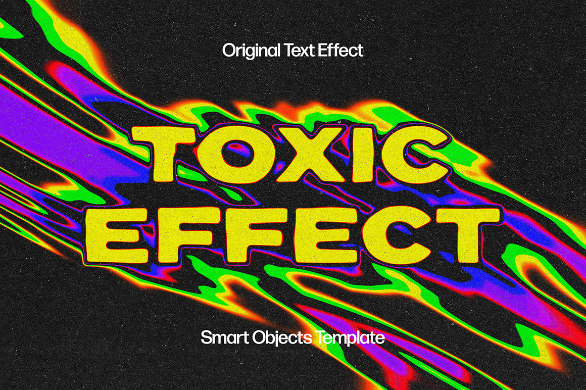 Trippy Acid Text Effect Trippy Acid Text Effect