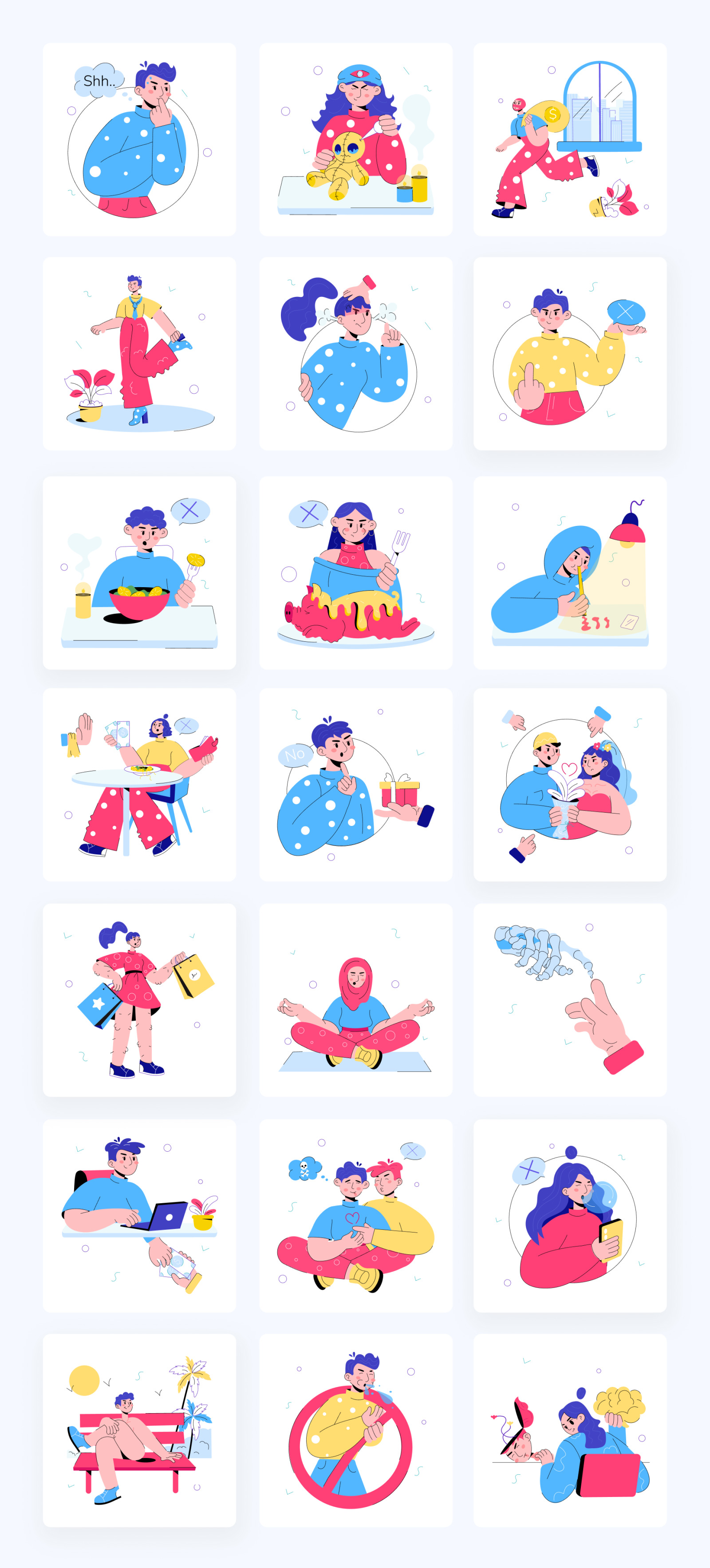 Animated Taboo Illustrations Animated Taboo Illustrations