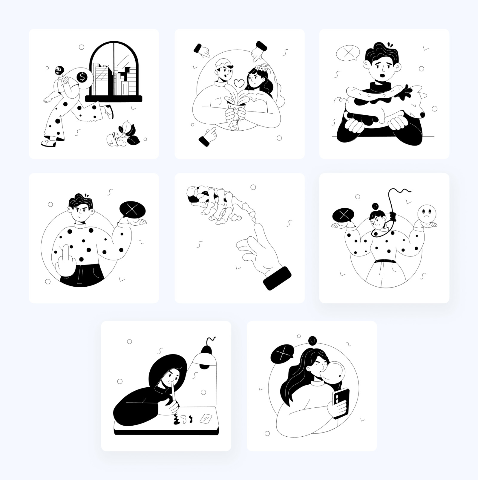 Animated Taboo Illustrations Animated Taboo Illustrations