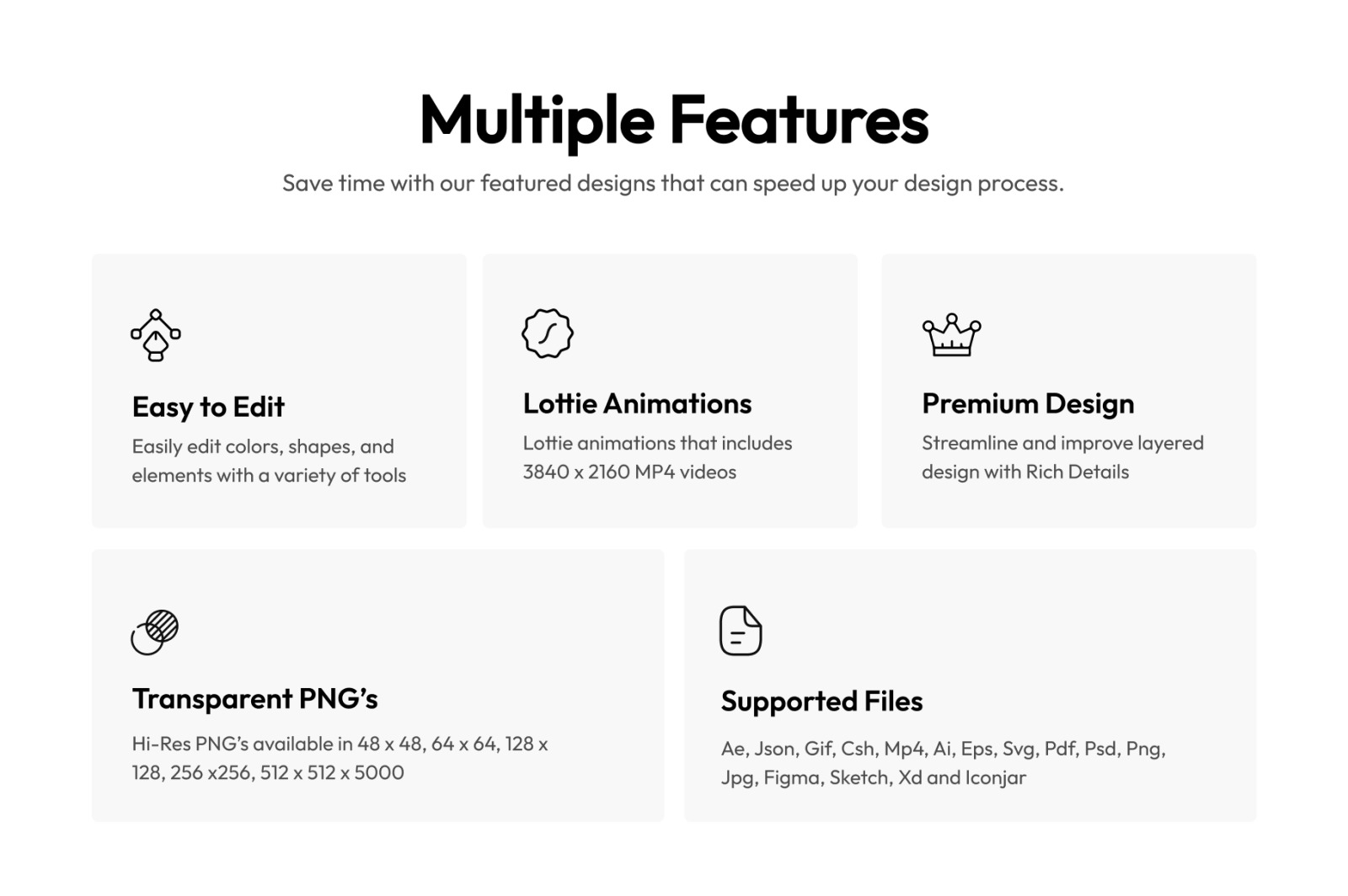 Animated Text and Writing Icons Animated Text and Writing Icons