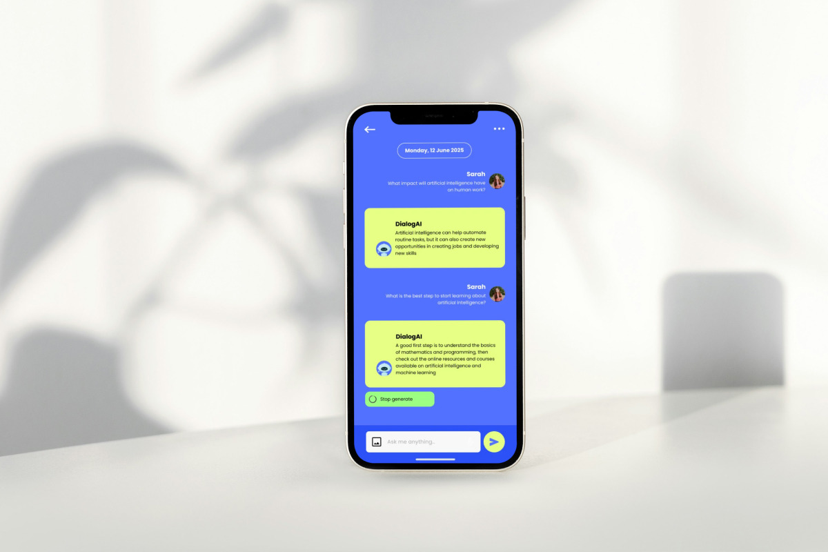 DialogAI - AI Chatbot Mobile App