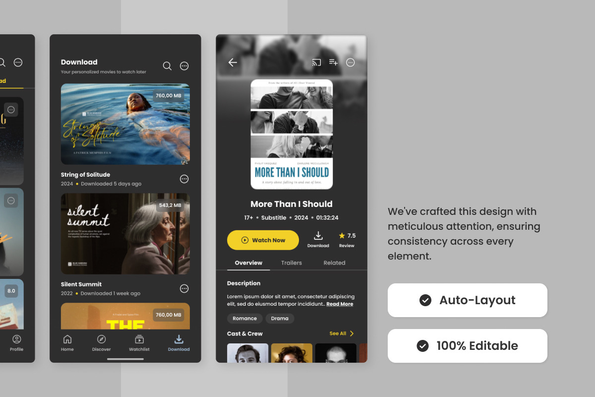 Movio - Movie Streaming Mobile App Movio - Movie Streaming Mobile App