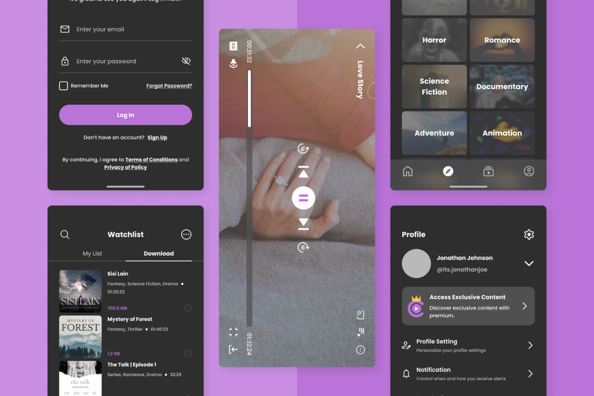 Cineflix - Movie Streaming Mobile App Cineflix - Movie Streaming Mobile App