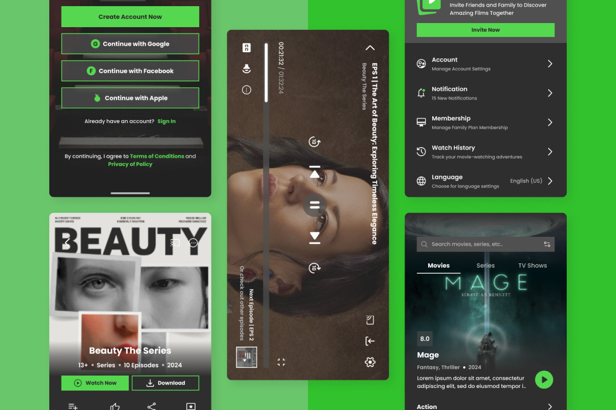 Globaflix - Movie Streaming Mobile App Globaflix - Movie Streaming Mobile App