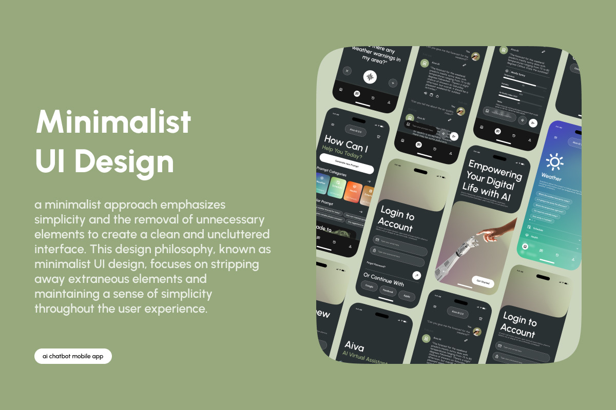 Aiva - AI Chatbot Mobile App Aiva - AI Chatbot Mobile App