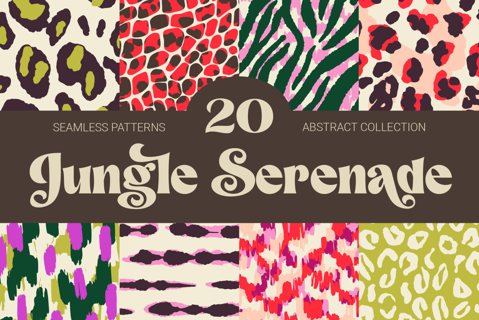 Animal Print Seamless Pattern Animal Print Seamless Pattern