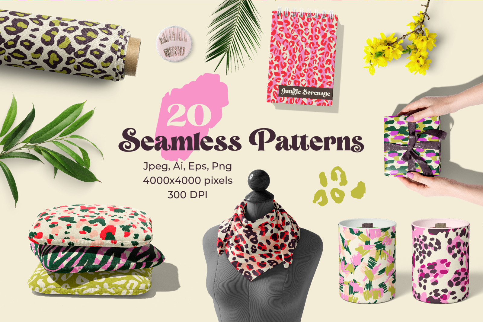Animal Print Seamless Pattern Animal Print Seamless Pattern