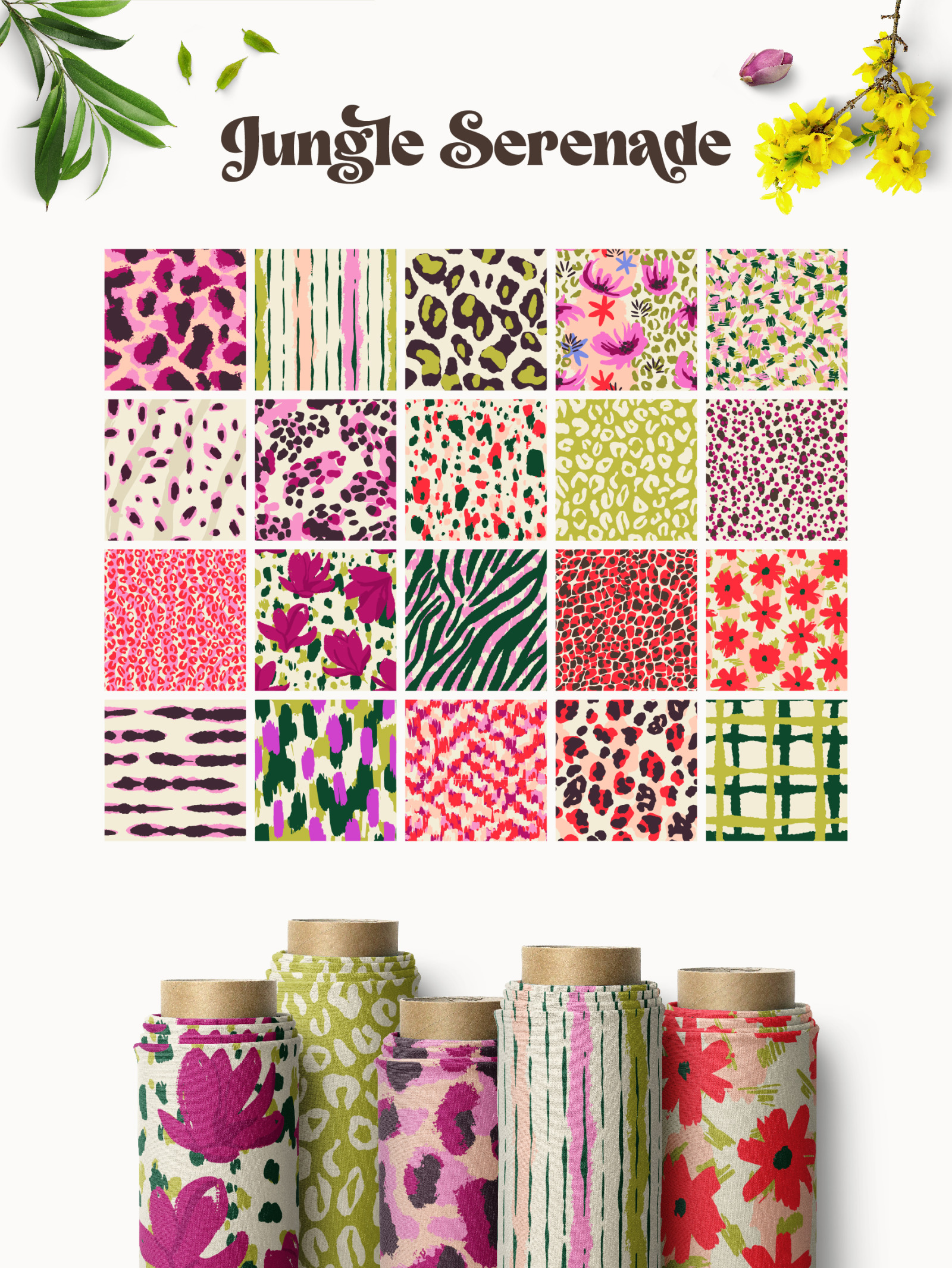 Animal Print Seamless Pattern Animal Print Seamless Pattern