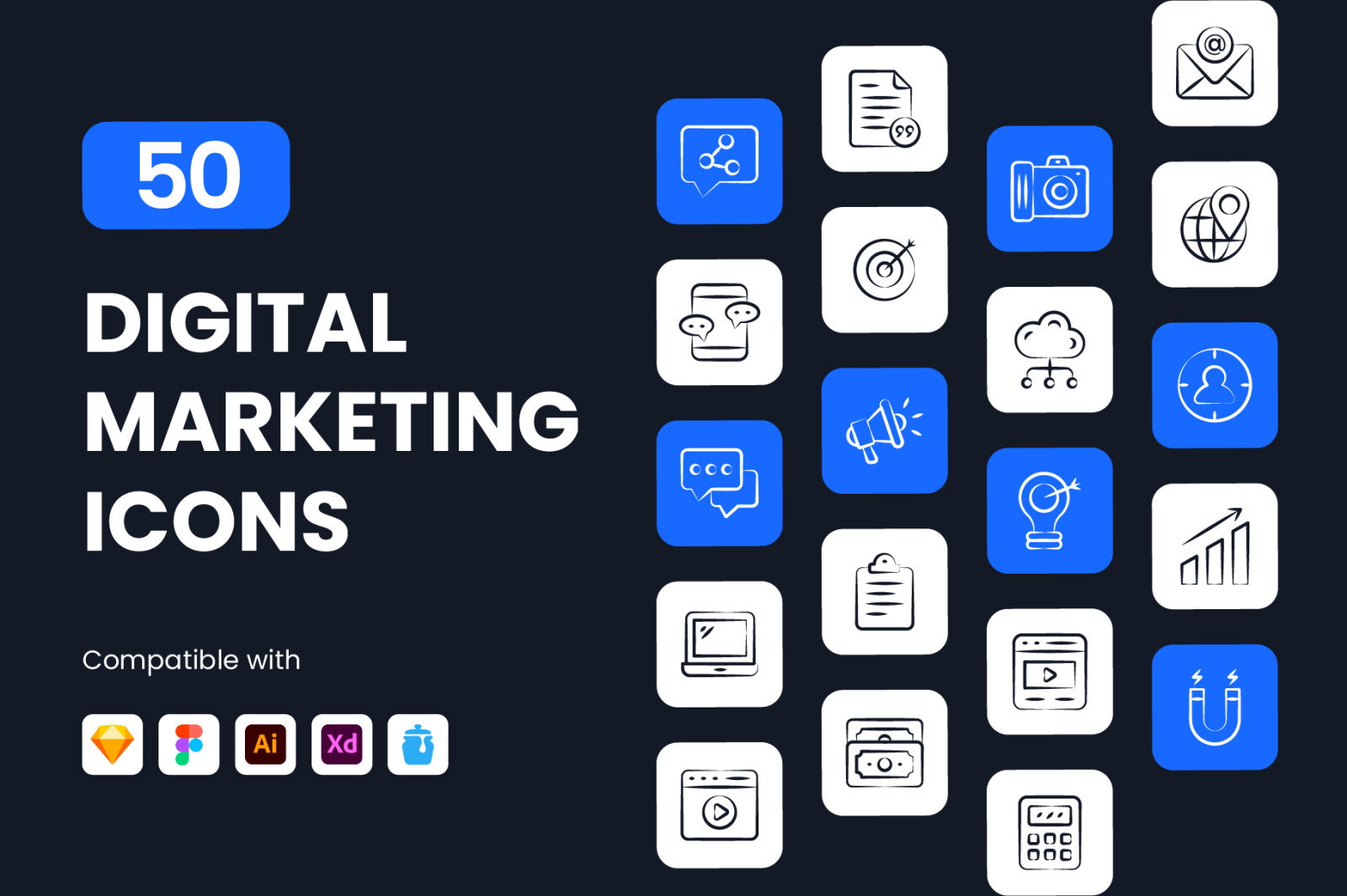 Digital Marketing Icons