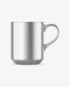 Metallic Mug Mockup