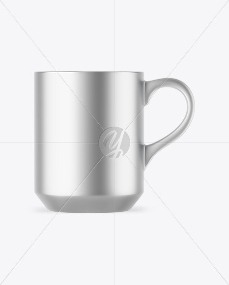 Matte Metallic Mug Mockup